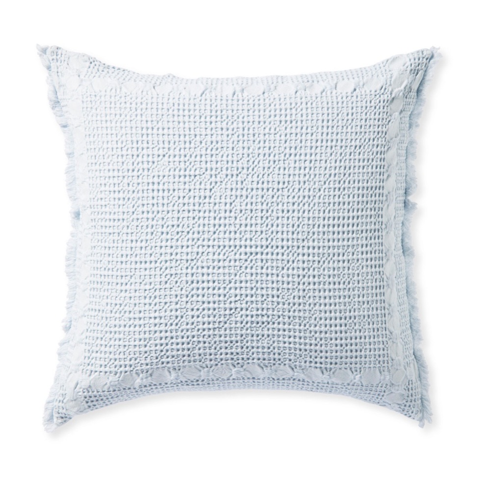 Serena & Lily Lakeside Euro Shams 2 sky New